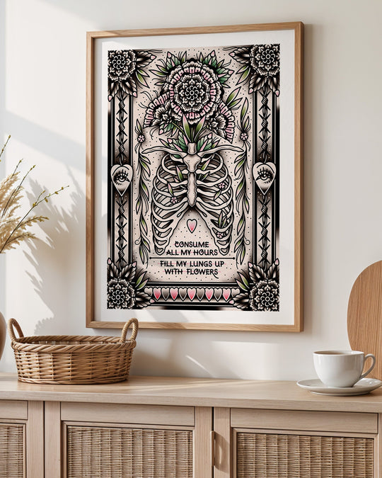 Fill My Lungs Up Print - Ella Mobbs