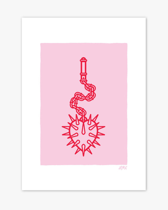 Flail Print - Ella Mobbs