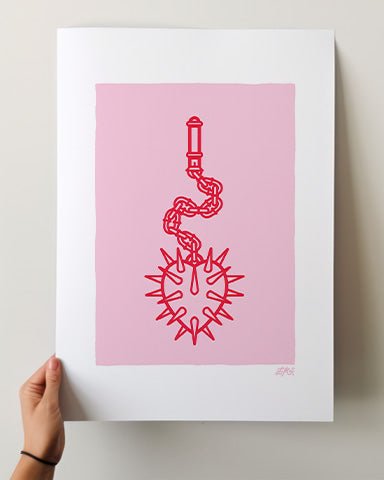 Flail Print - Ella Mobbs