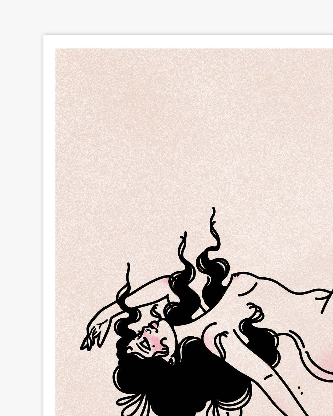 Floaty Girl Print - Ella Mobbs