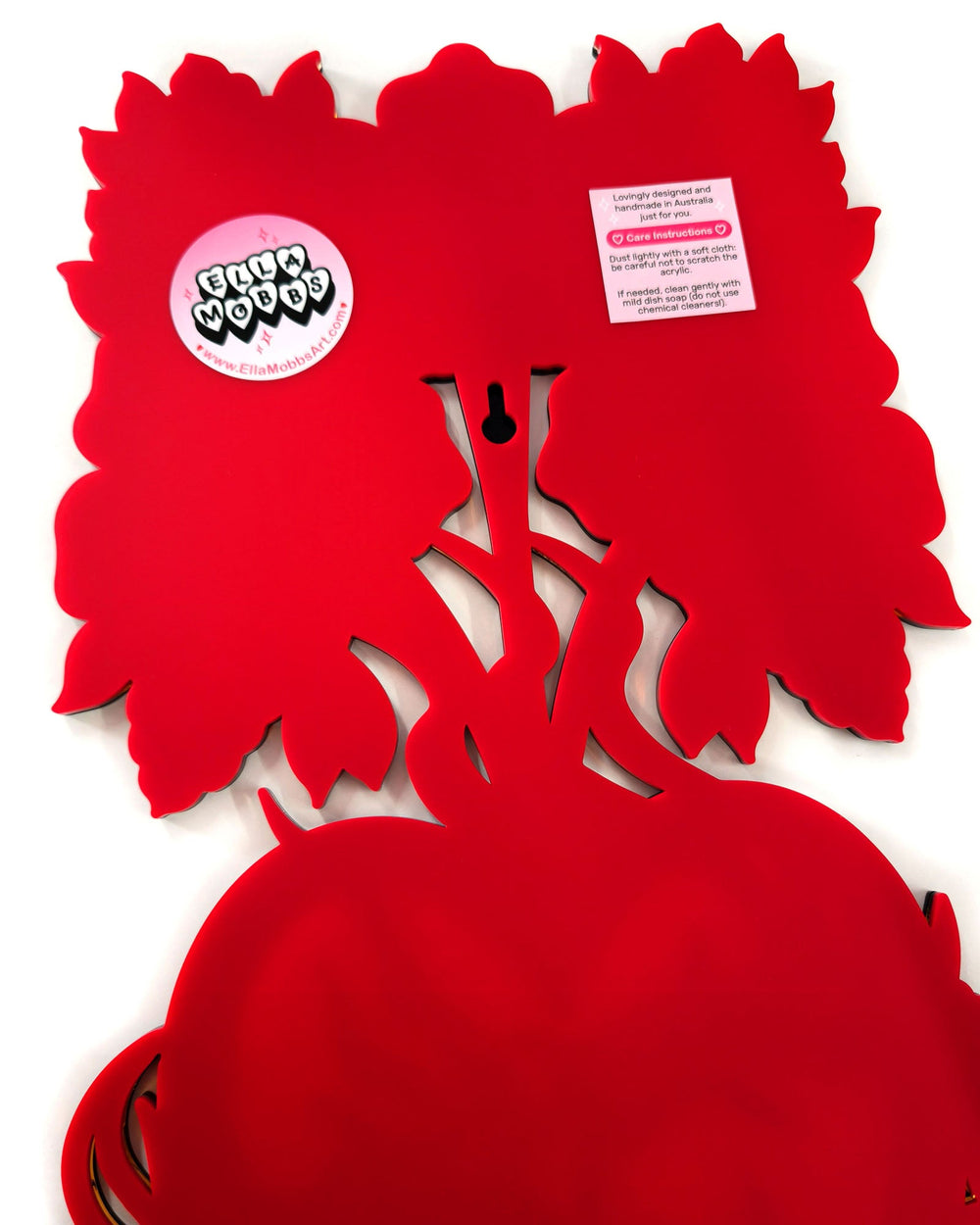 Floral Heart 60cm/23.6" - Ella Mobbs