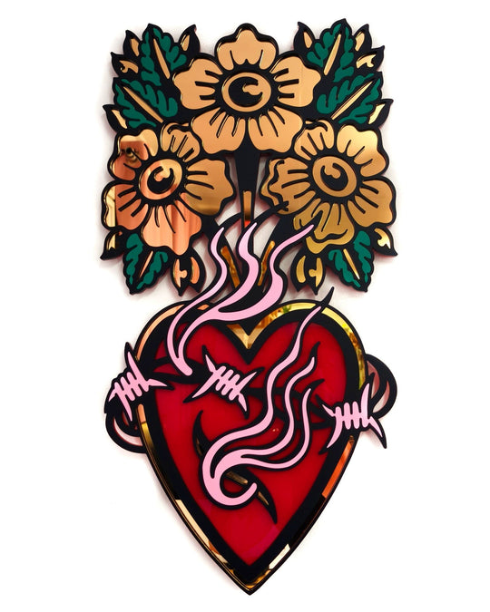 Floral Heart 60cm/23.6" - Ella Mobbs