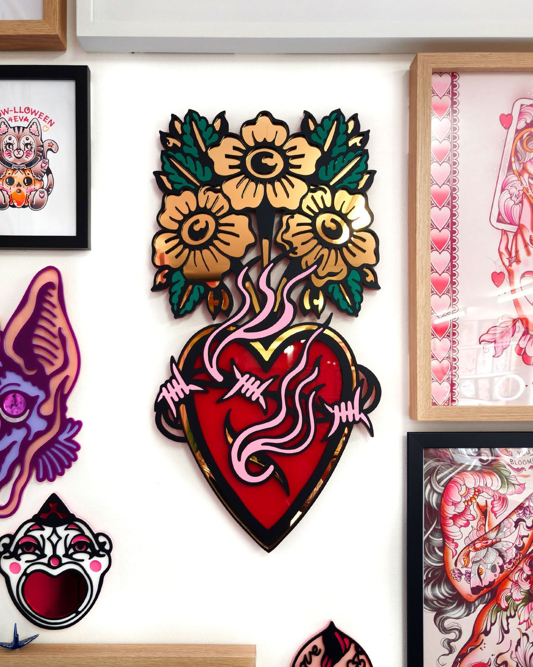 Floral Heart 60cm/23.6" - Ella Mobbs