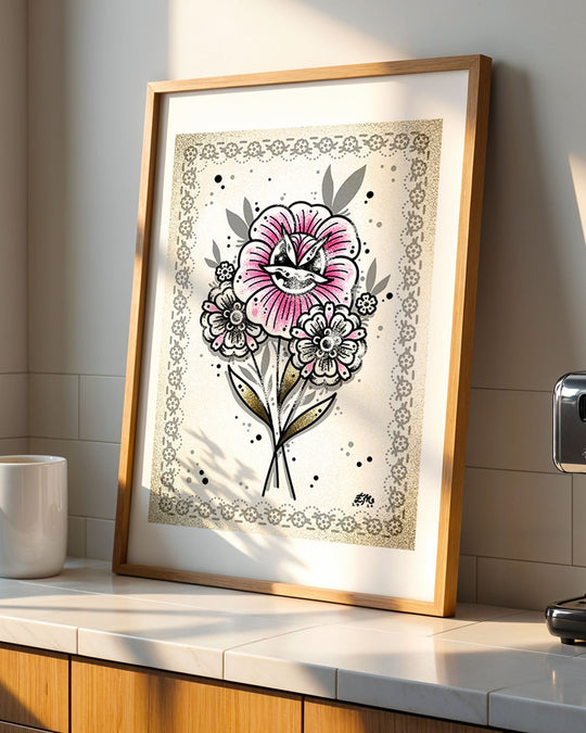 Flower Blossom Print - Ella Mobbs