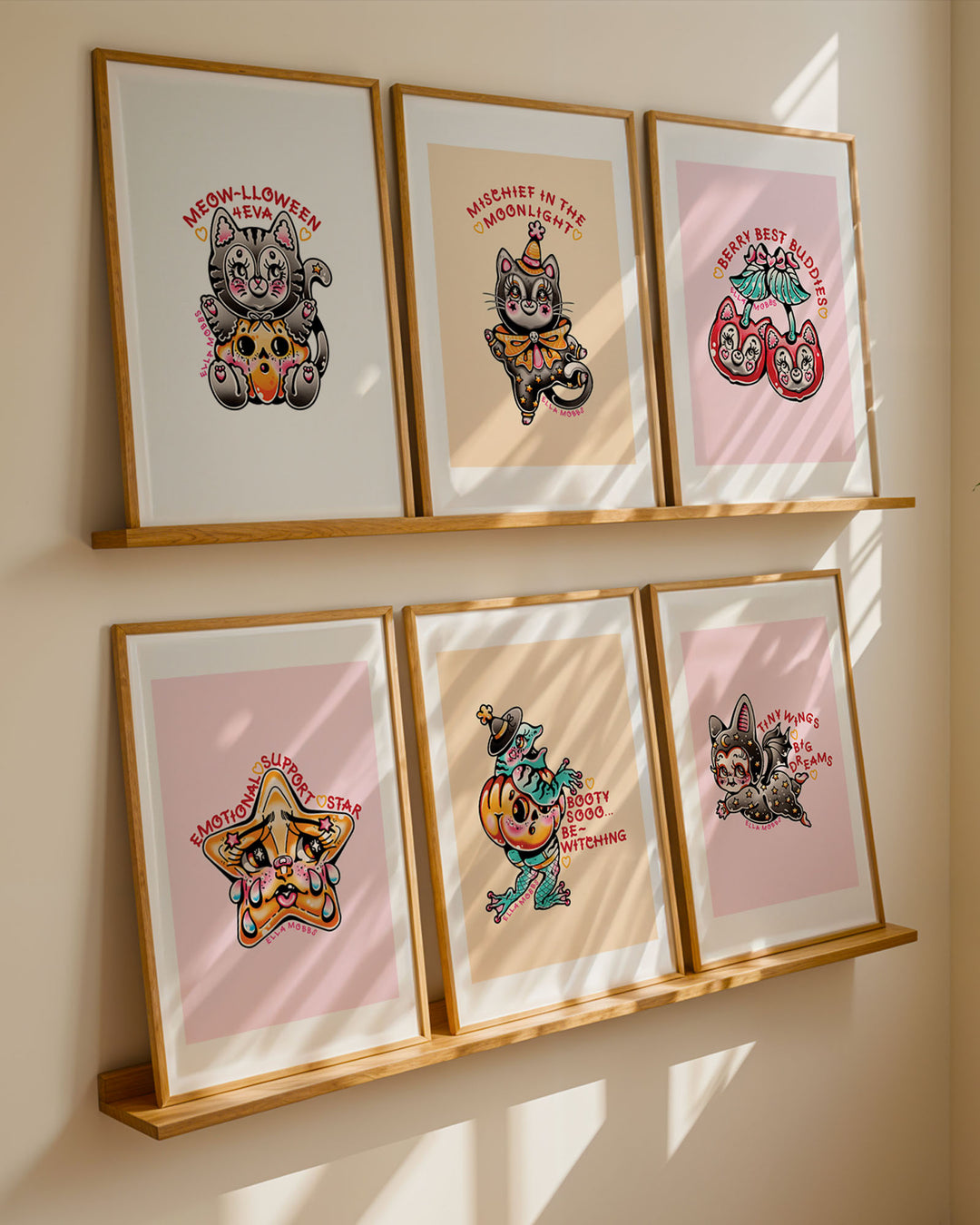 Mischief Cat Print