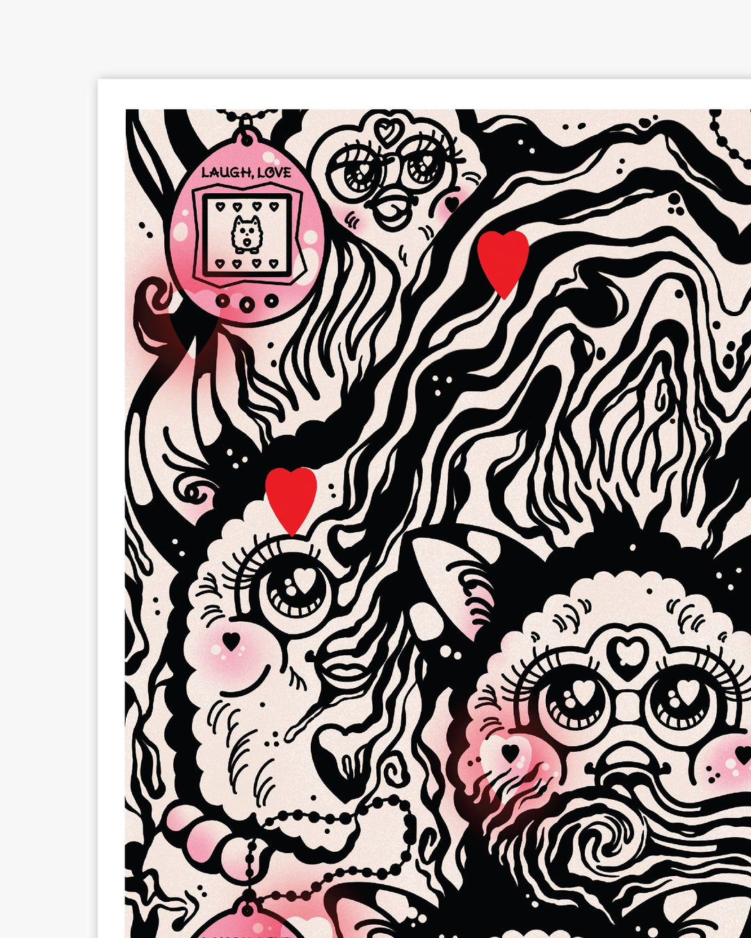 Furby Print - Ella Mobbs