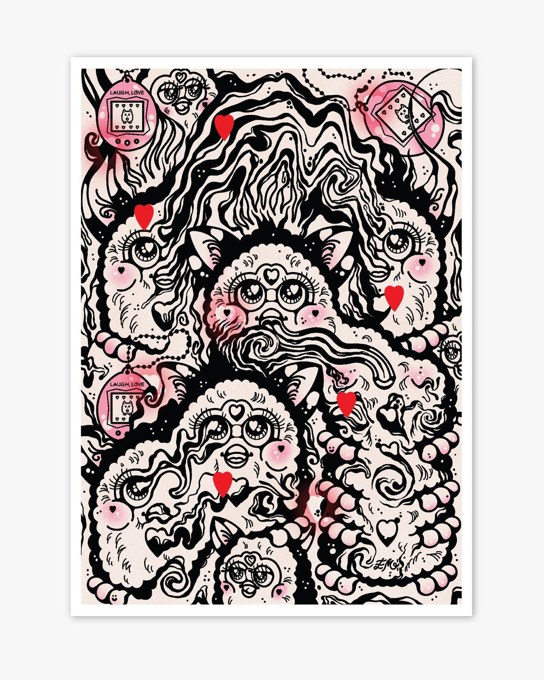 Furby Print - Ella Mobbs