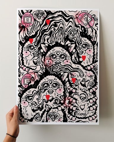 Furby Print - Ella Mobbs