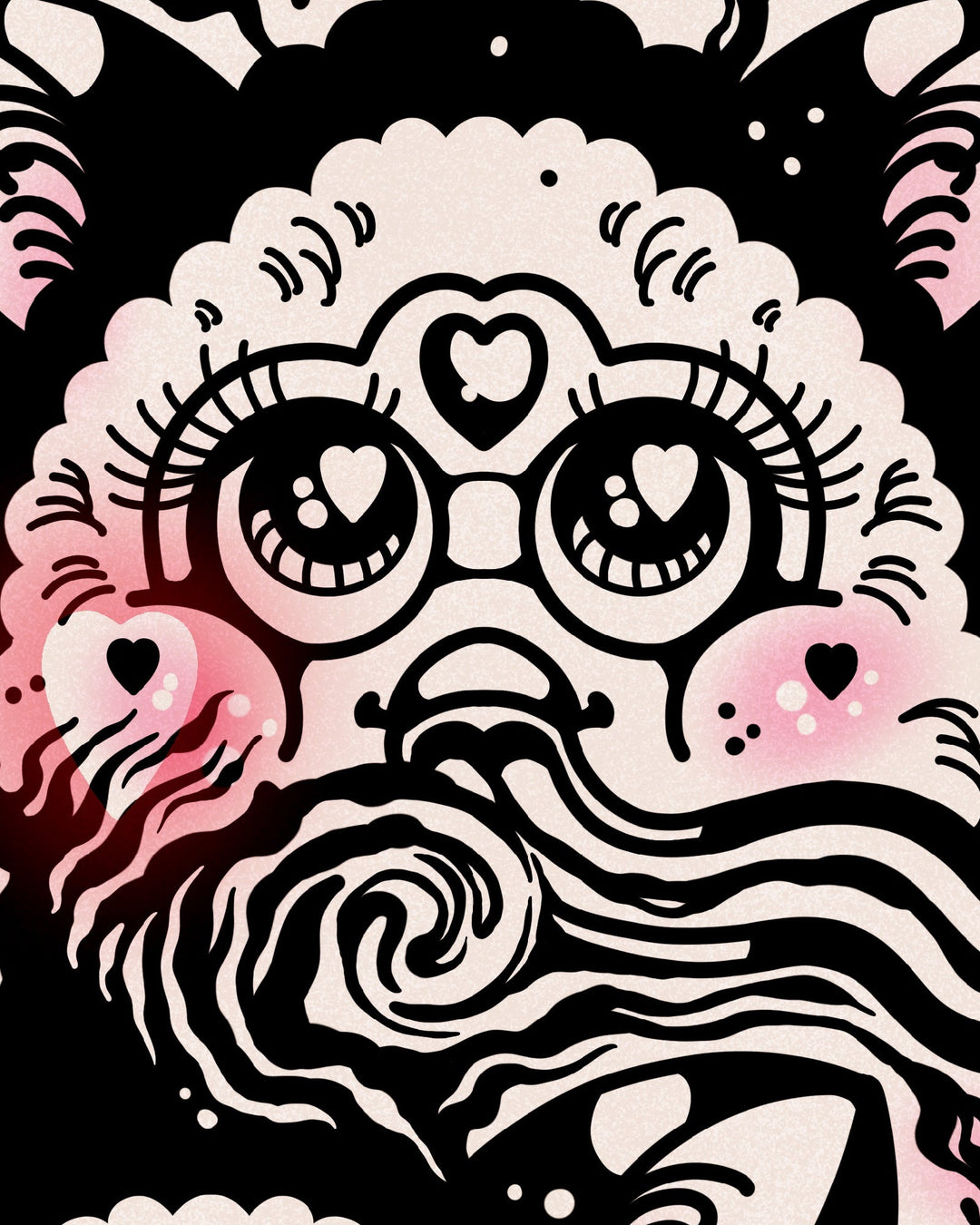 Furby Print - Ella Mobbs