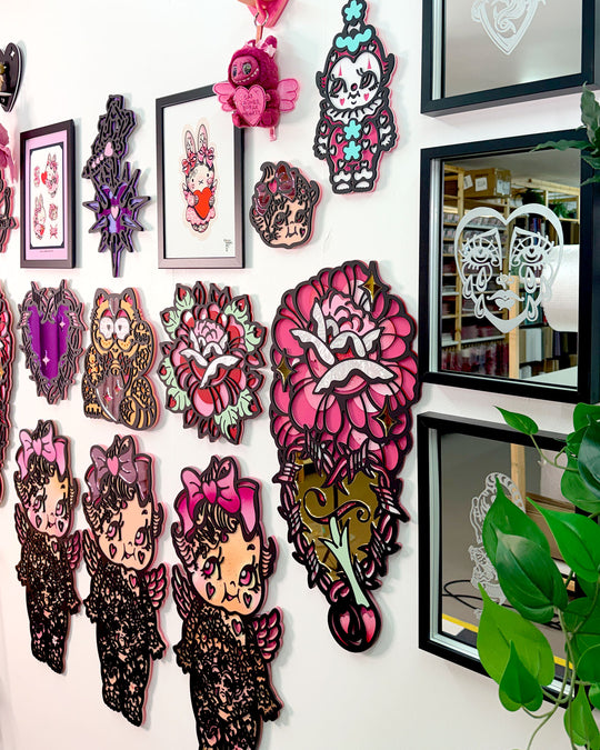 Rose 60cm/23.6" (Painted #1)