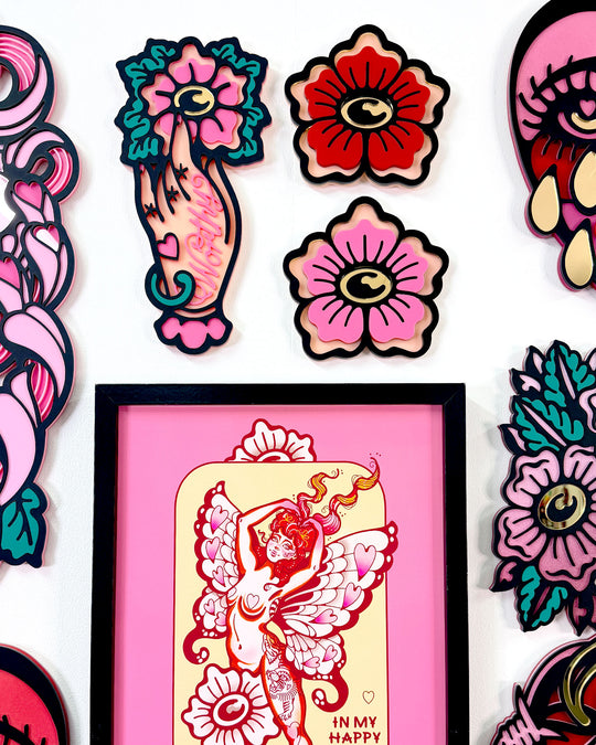 Trad Flower 15cm/5.9"