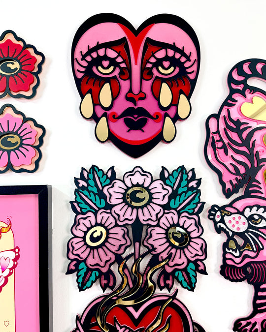 Crying Heart 30cm/11.8"