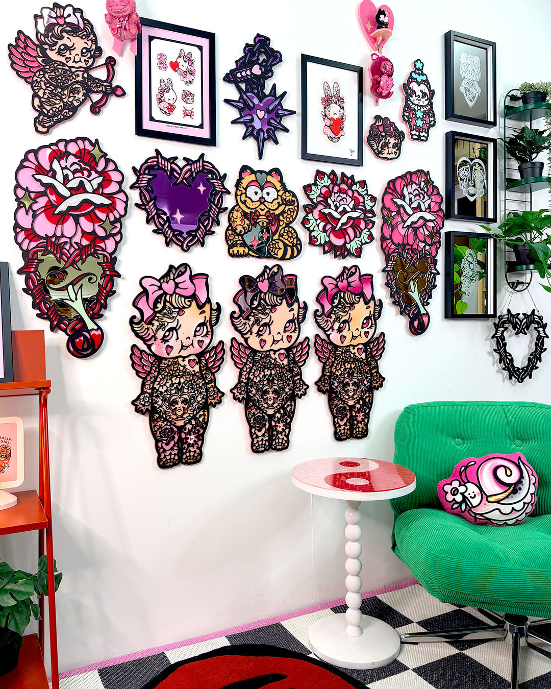 Tattooed Kewpie 60cm/23.6" (Painted #2)