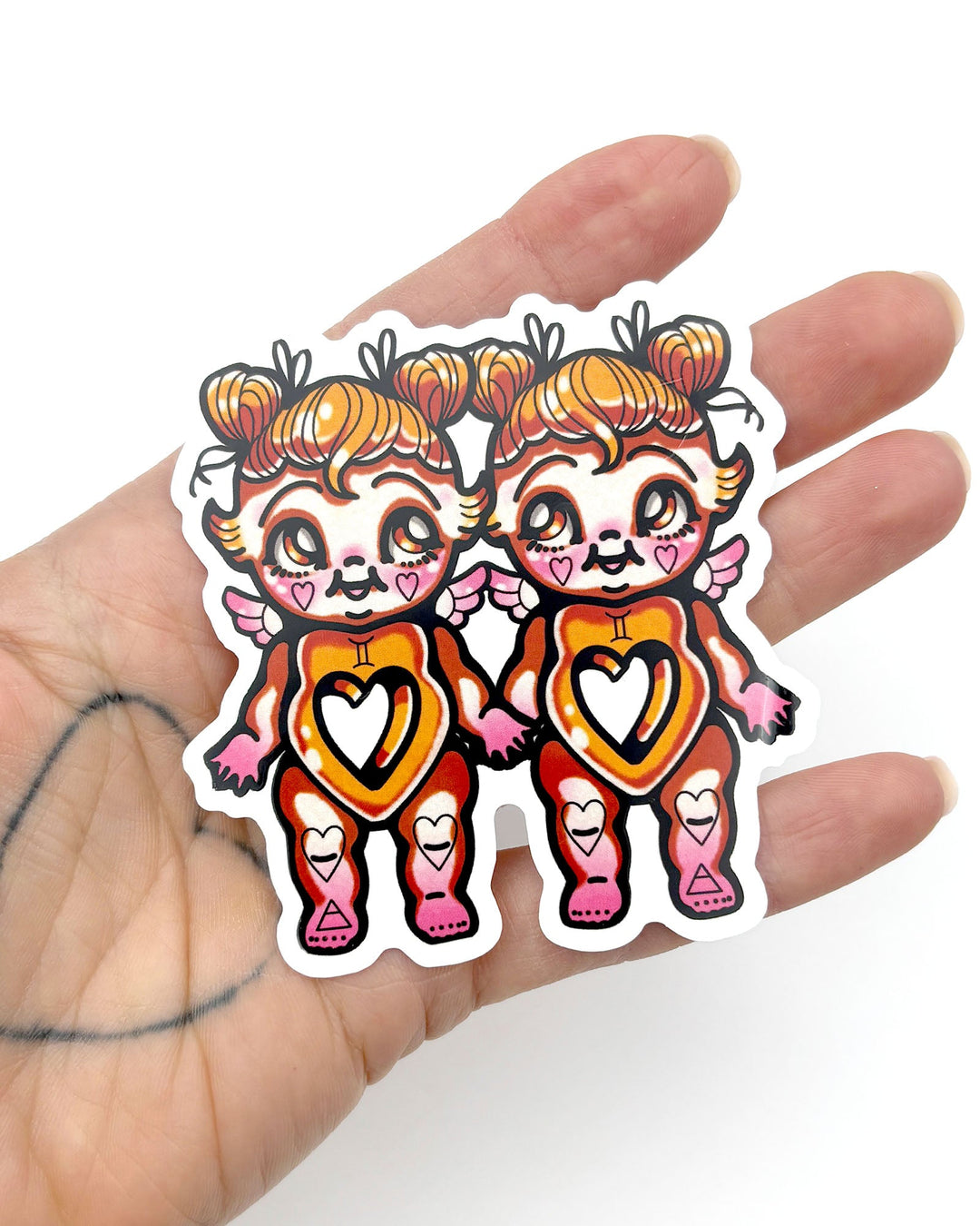 Gemini Sticker - Ella Mobbs