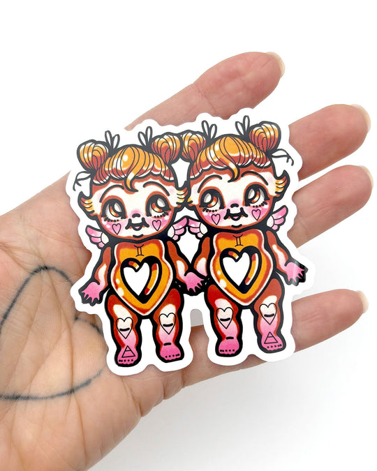 Gemini Sticker - Ella Mobbs