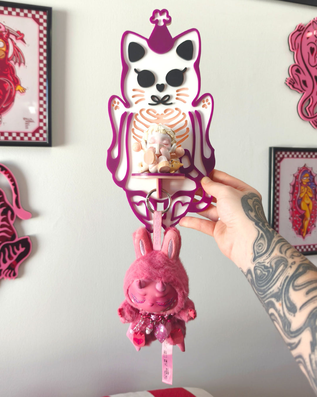 Ghost Cat Shelf - Ella Mobbs