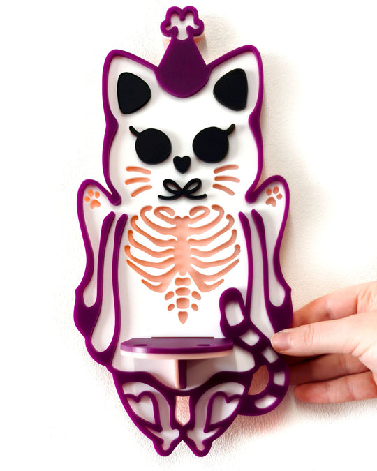 Ghost Cat Shelf - Ella Mobbs