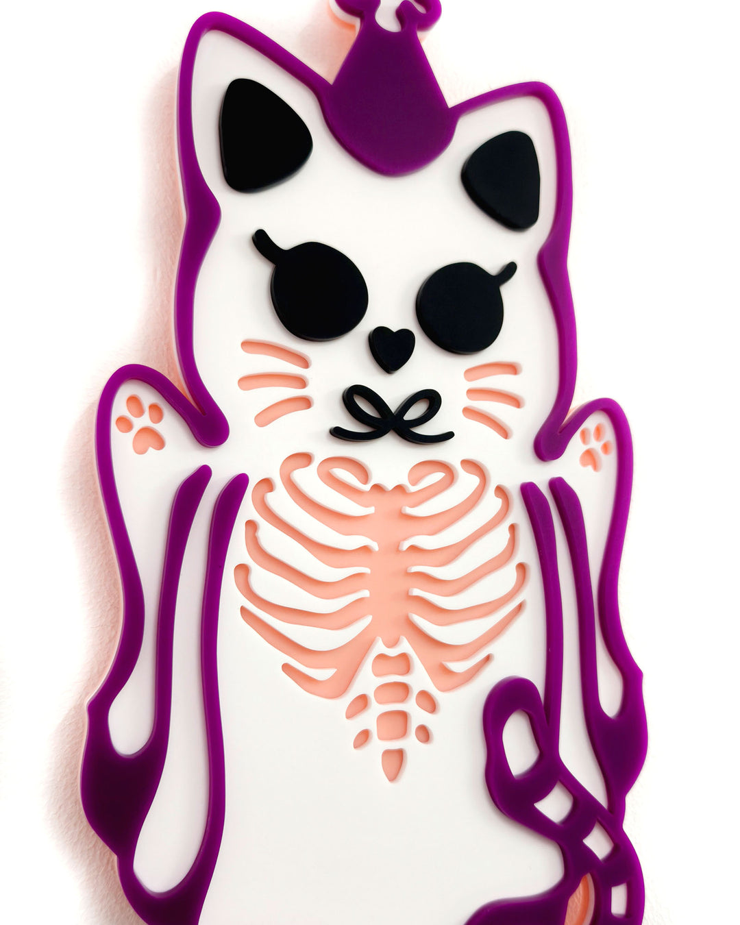 Ghost Cat - Wall Hanging - Small