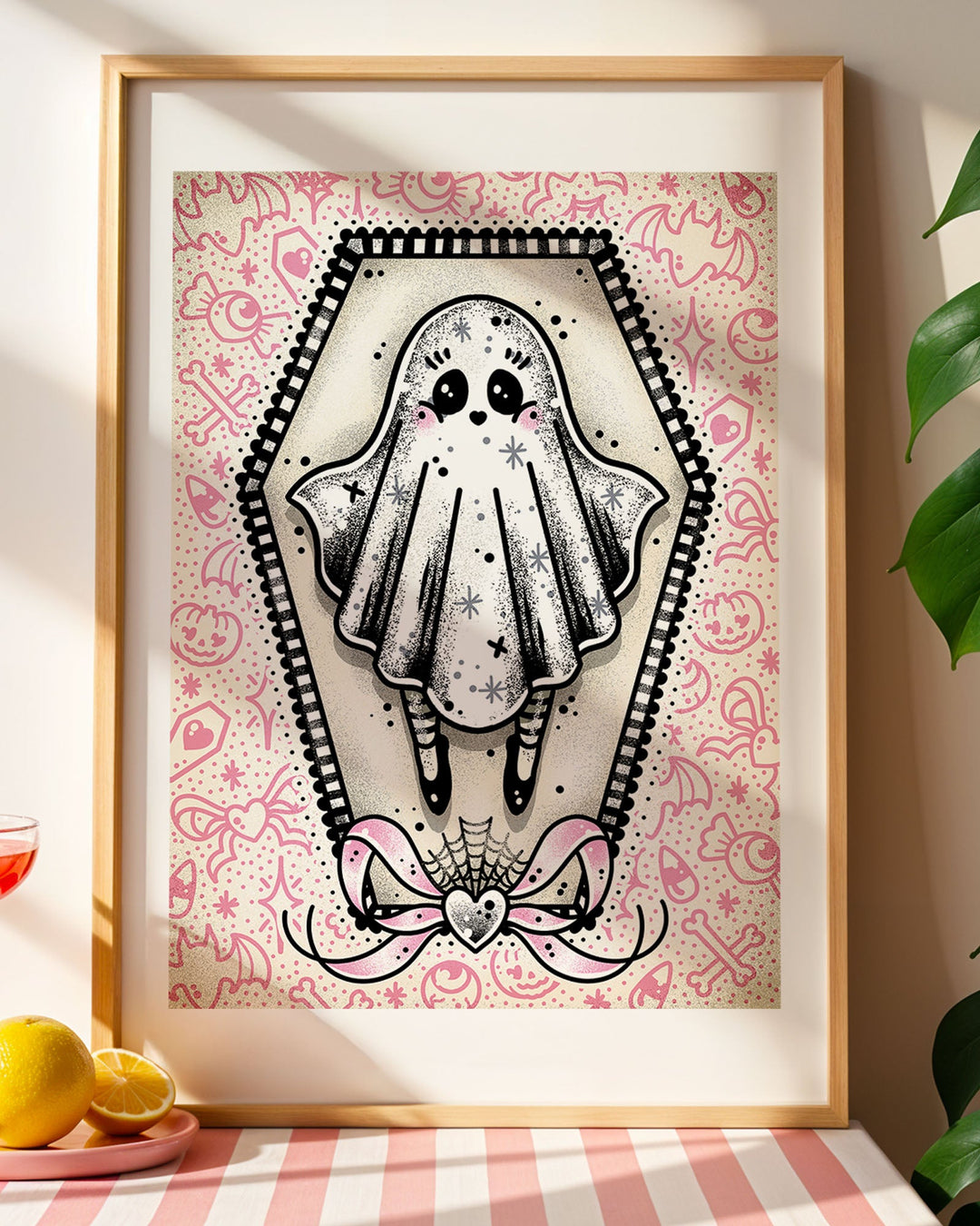 Ghost Girl Print - Ella Mobbs