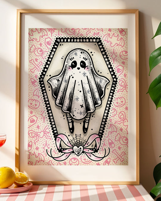 Ghost Girl Print - Ella Mobbs
