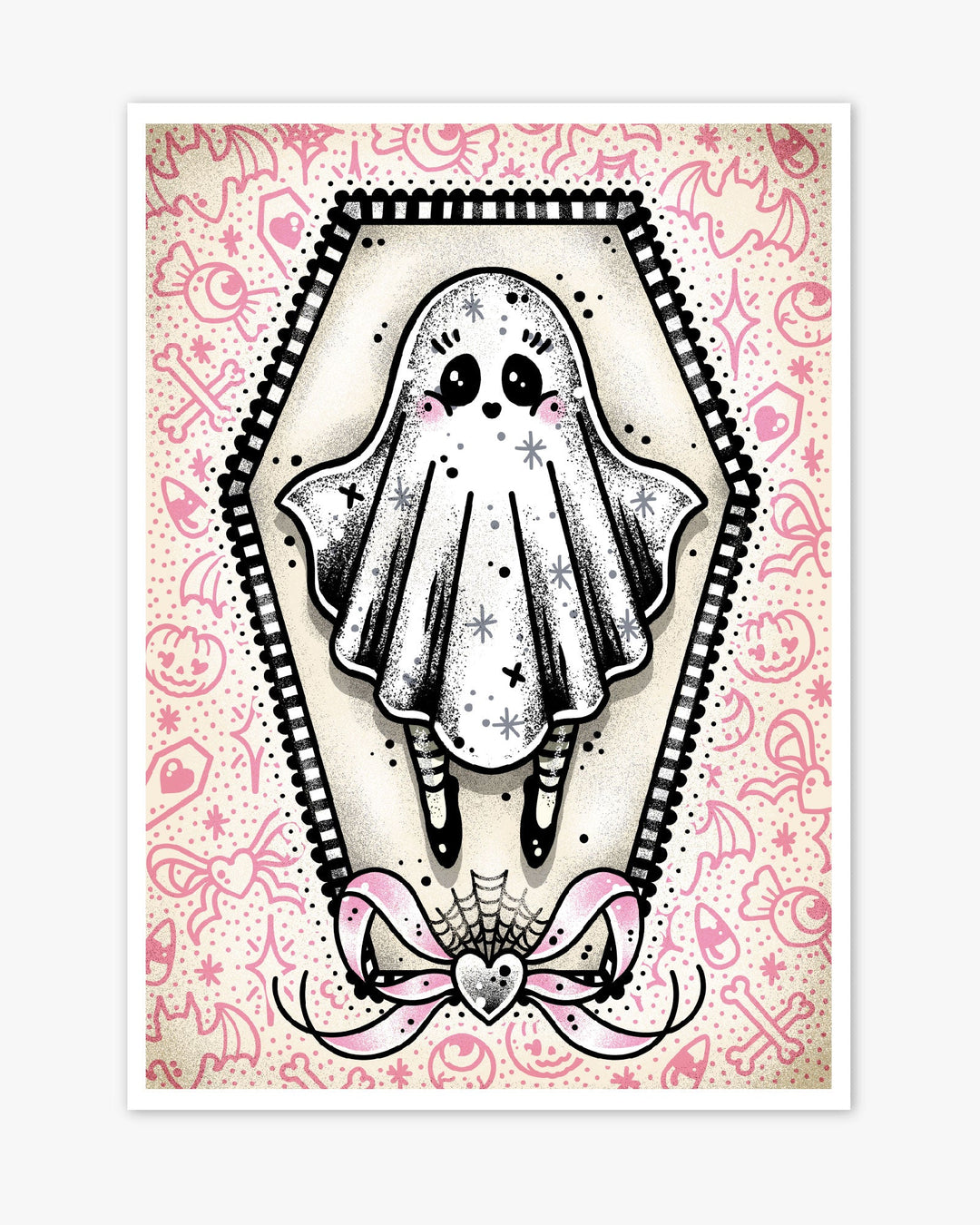 Ghost Girl Print - Ella Mobbs