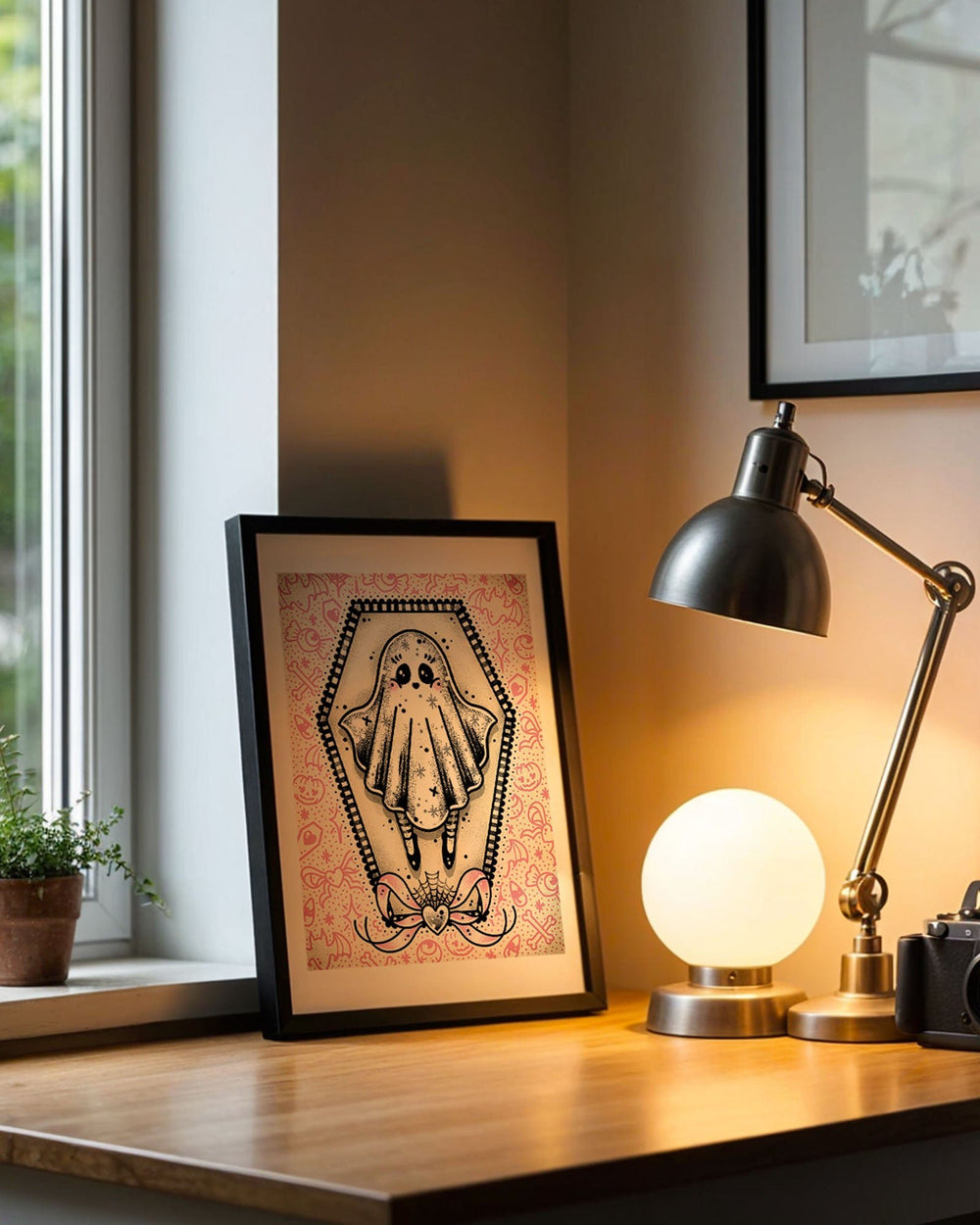 Ghost Girl Print - Ella Mobbs