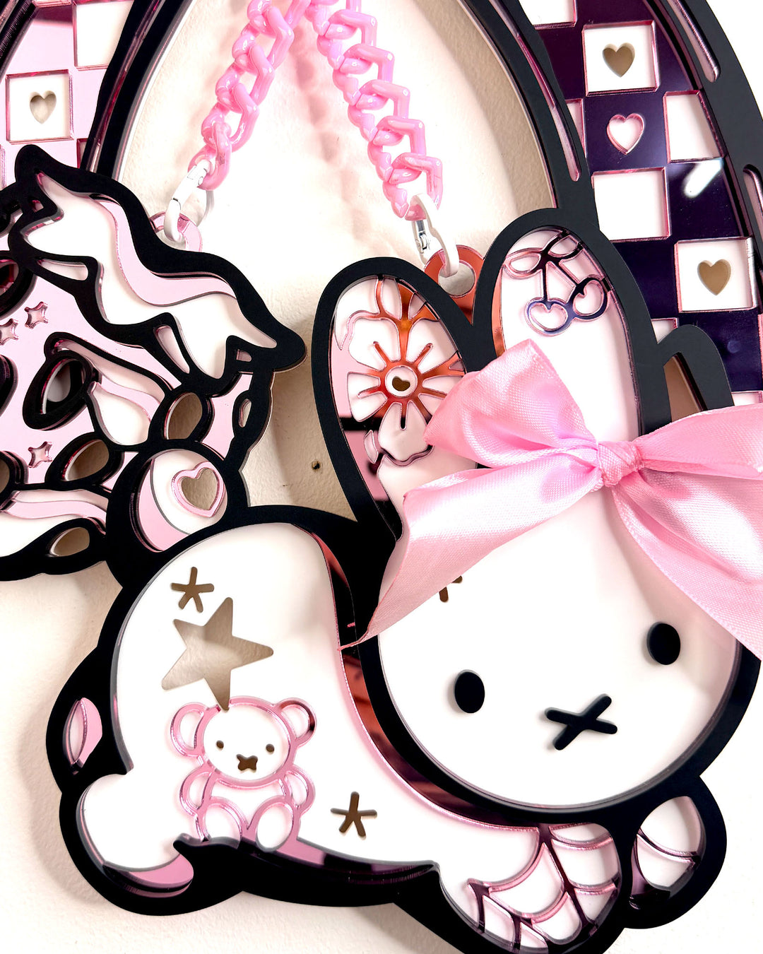 Girl Keychain 60cm/23.6" (White One-Off)