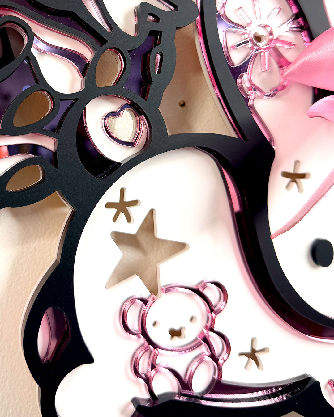 Girl Keychain 60cm/23.6" (White One-Off)