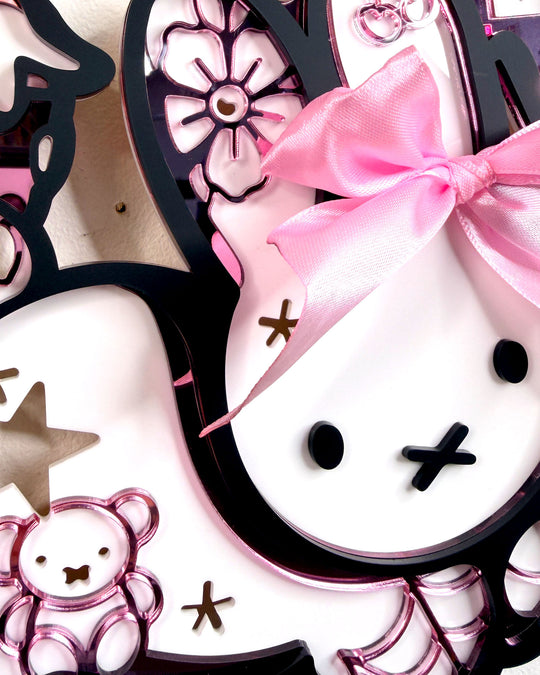 Girl Keychain 60cm/23.6" (White One-Off)