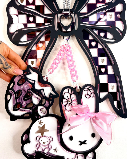 Girl Keychain 60cm/23.6" (White One-Off)