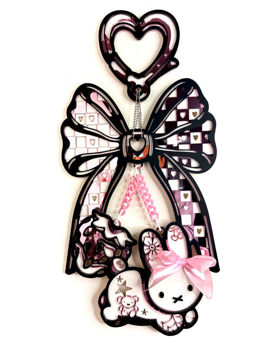 Girl Keychain 60cm/23.6" (White One-Off)