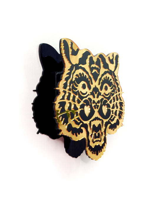 Tiger Vase (Black)