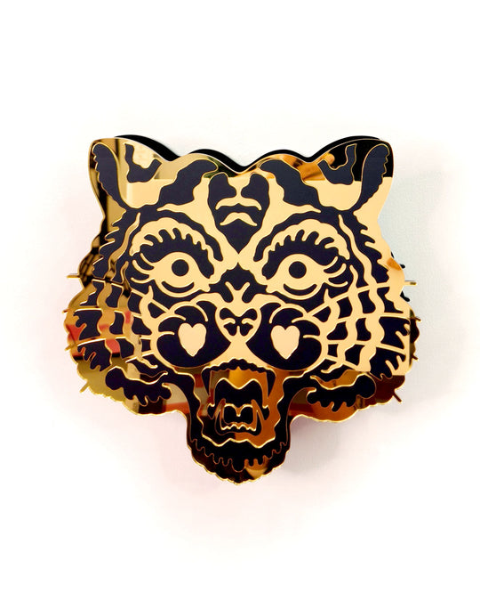 Tiger Vase (Black)