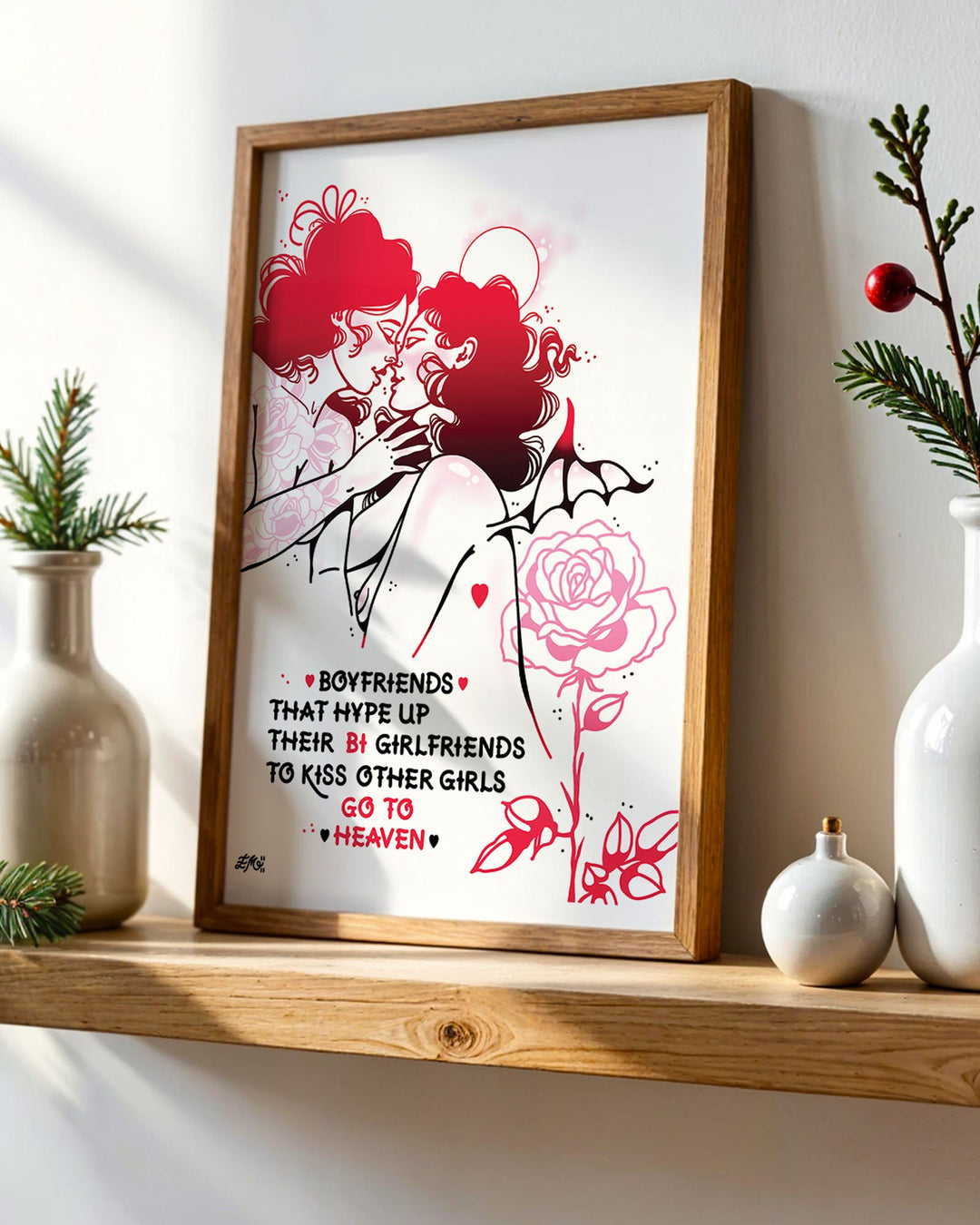 Good Boyfriends Print - Ella Mobbs