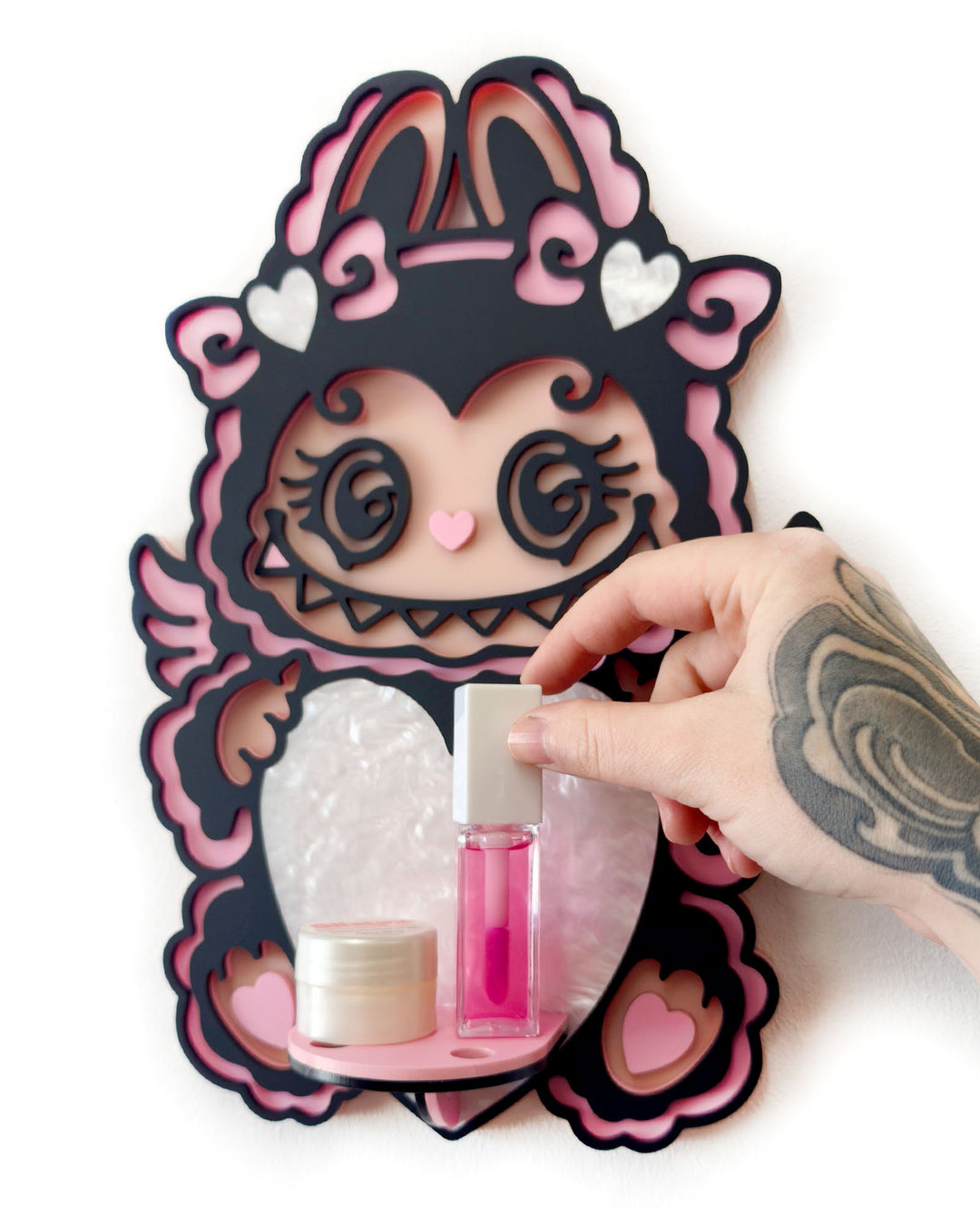 Labubu Shelf (Goth)