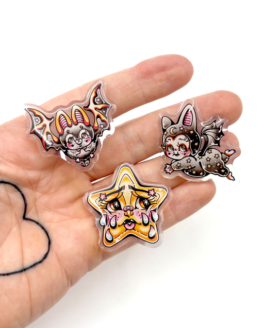 Emotional Support Star Pin