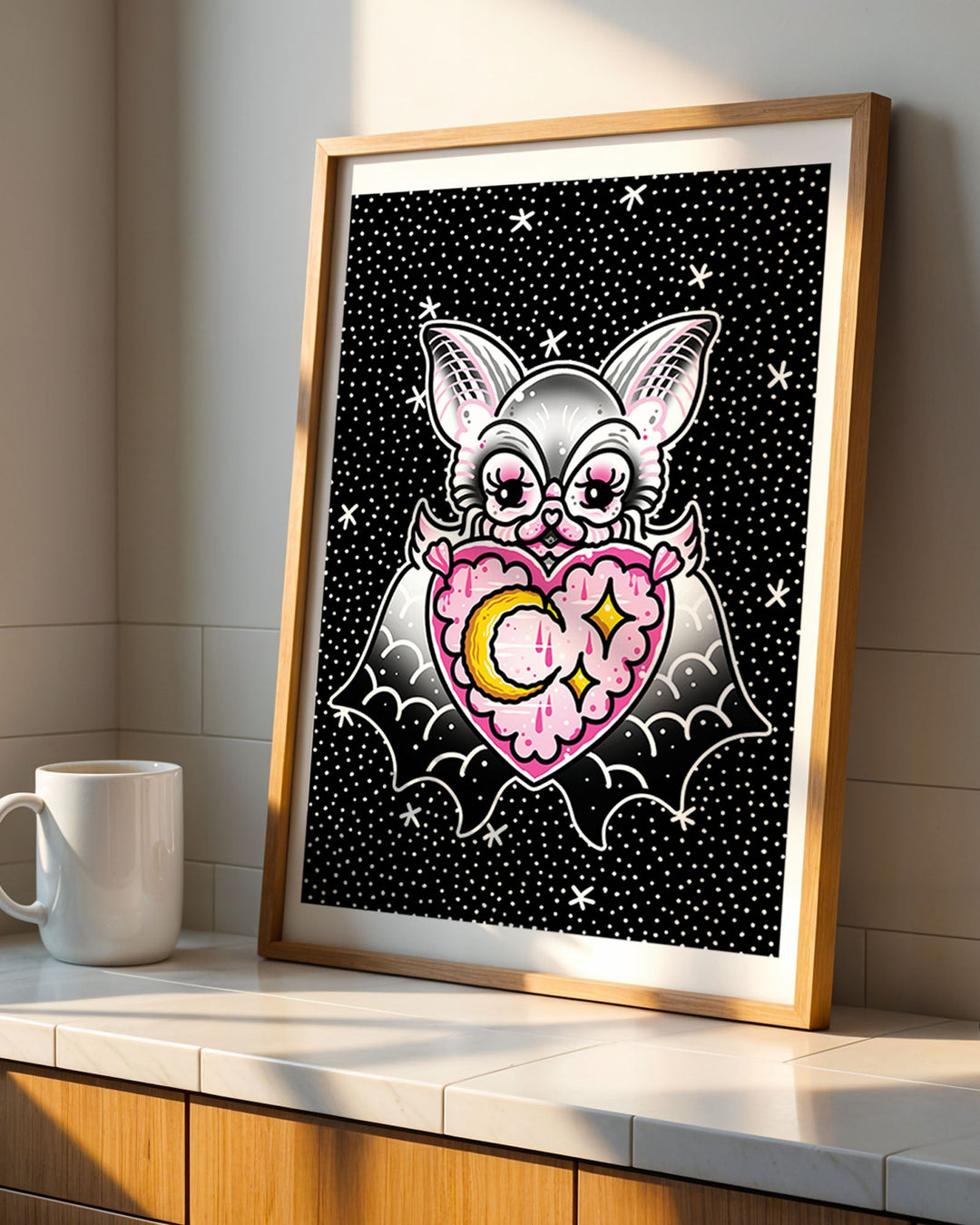 Halloween Bat Print - Ella Mobbs