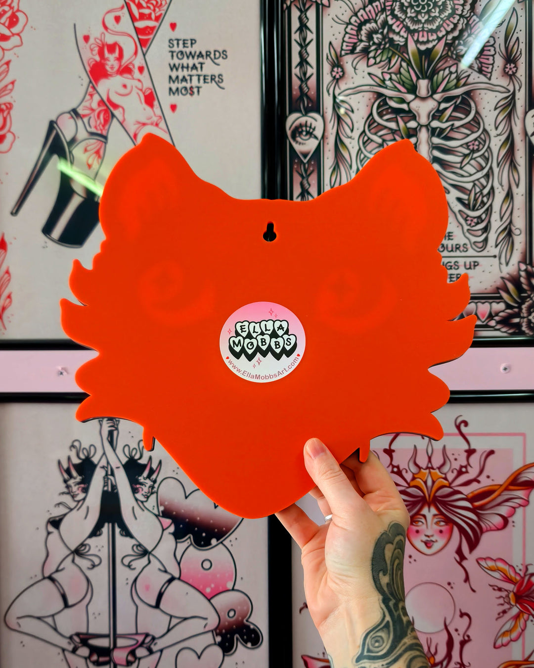 Halloween Cat Wall Hanging