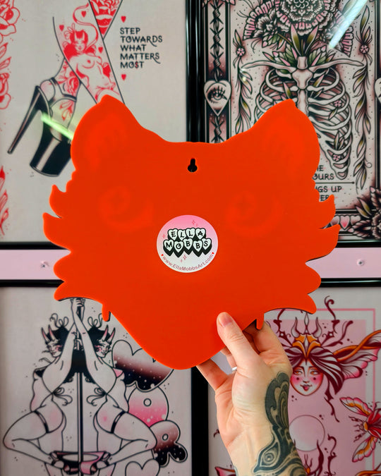 Halloween Cat Wall Hanging