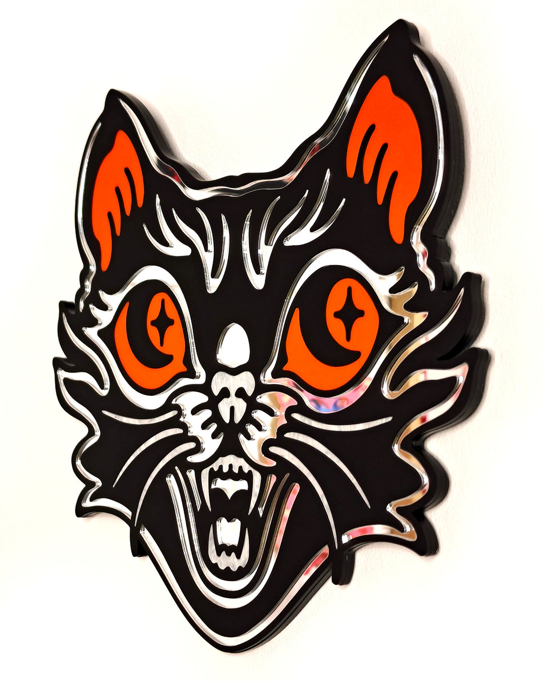 Halloween Cat Wall Hanging (Black)