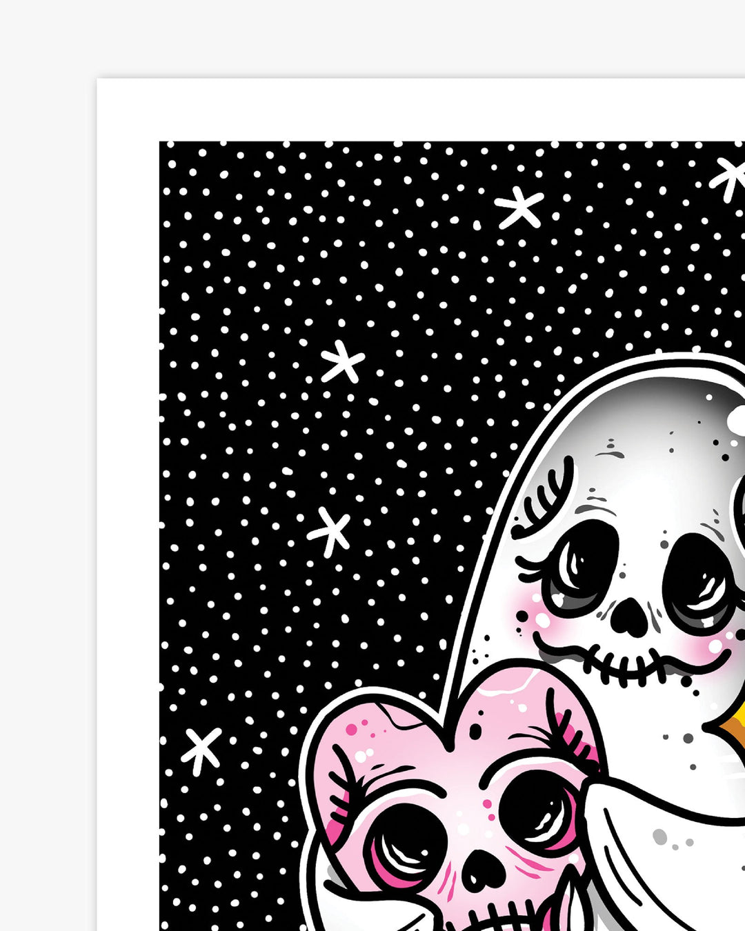 Halloween Ghost Print - Ella Mobbs