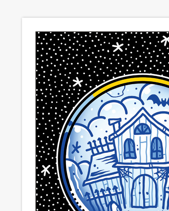 Halloween Globe Print - Ella Mobbs