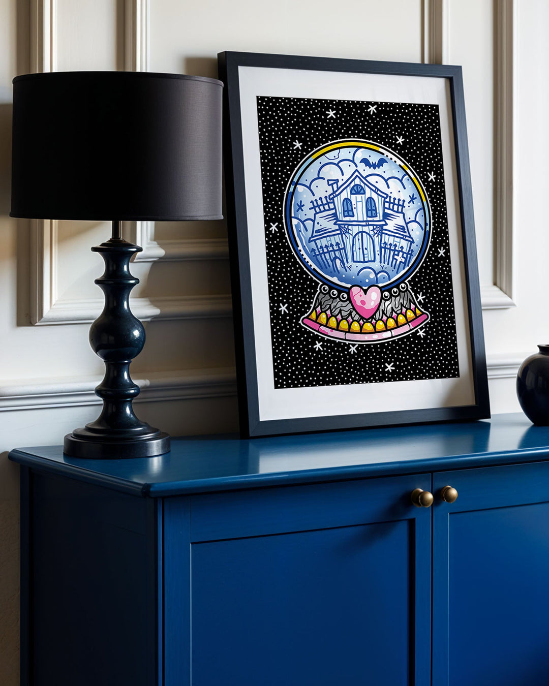 Halloween Globe Print - Ella Mobbs