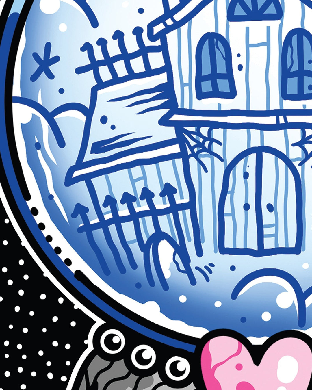 Halloween Globe Print - Ella Mobbs