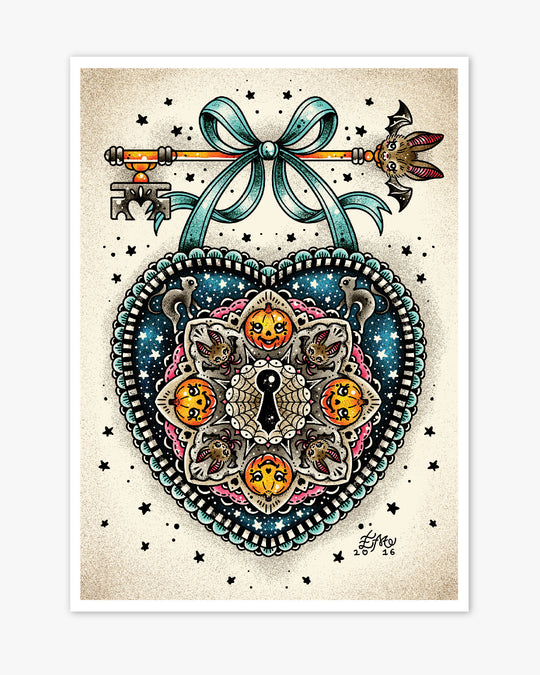 Halloween Locket Print