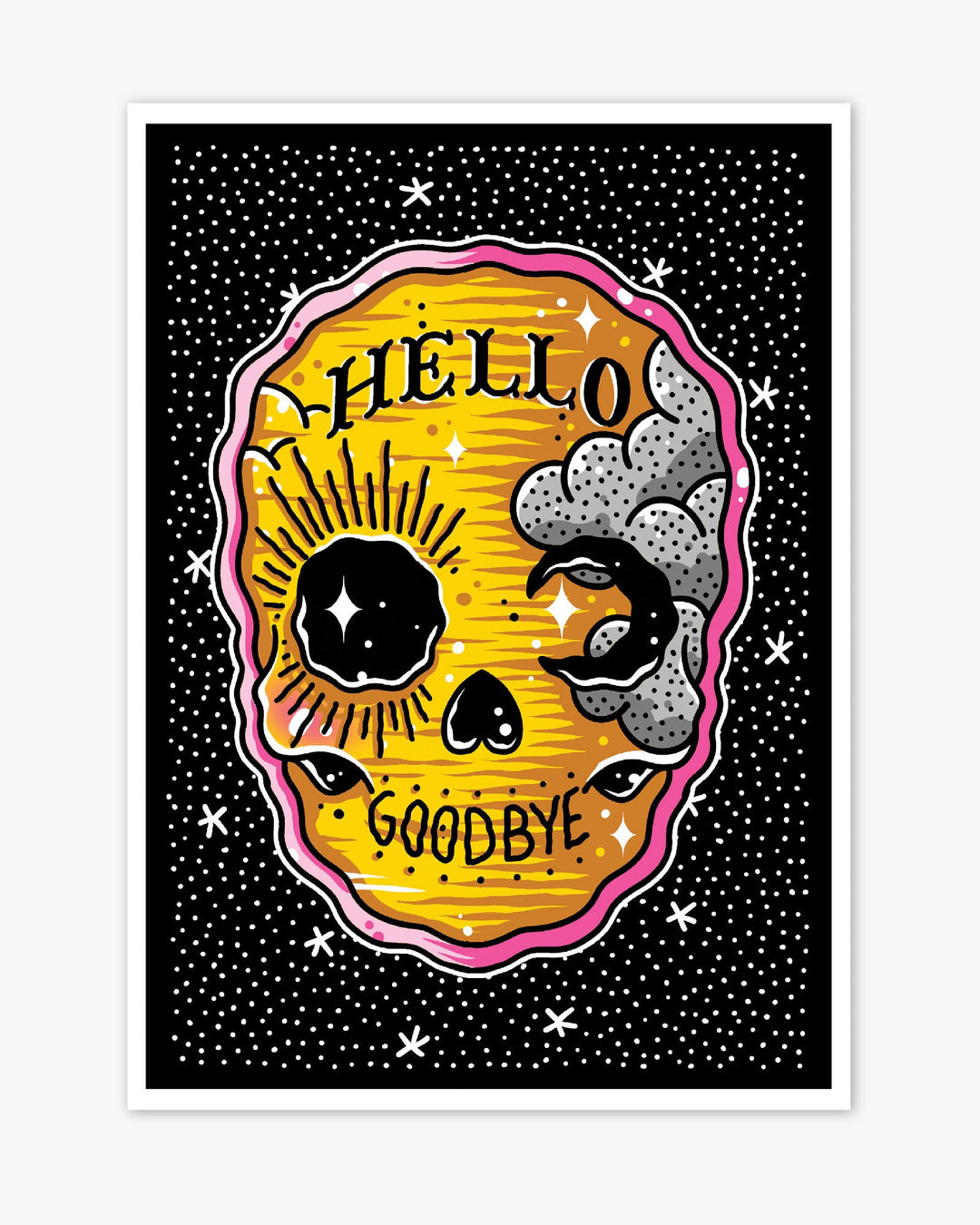 Halloween Ouija Skull Print - Ella Mobbs