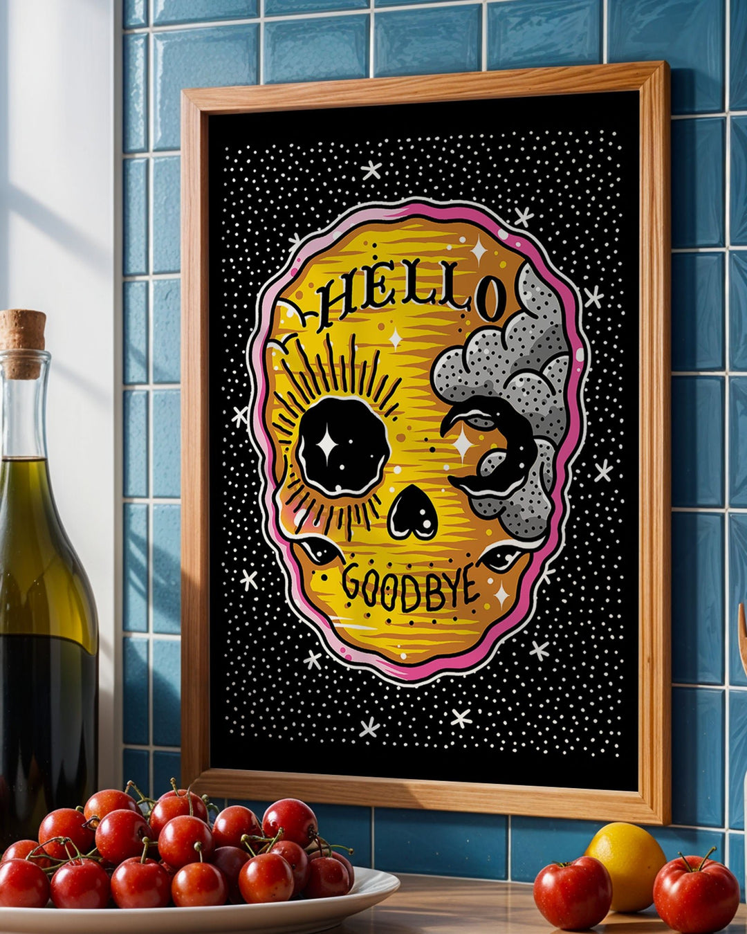 Halloween Ouija Skull Print - Ella Mobbs