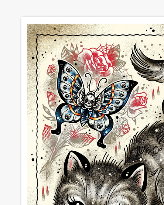 Haste Makes Waste Print - Ella Mobbs