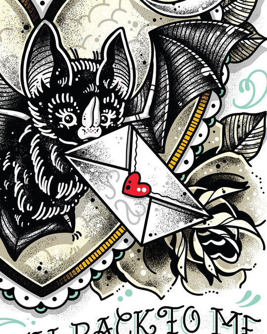 Hasten Back Print - Ella Mobbs