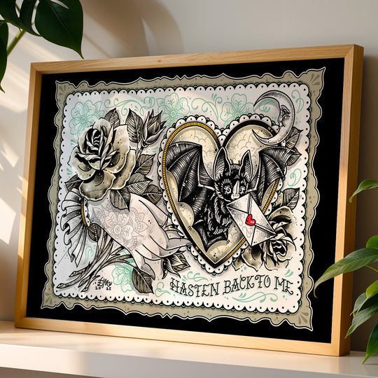 Hasten Back Print - Ella Mobbs